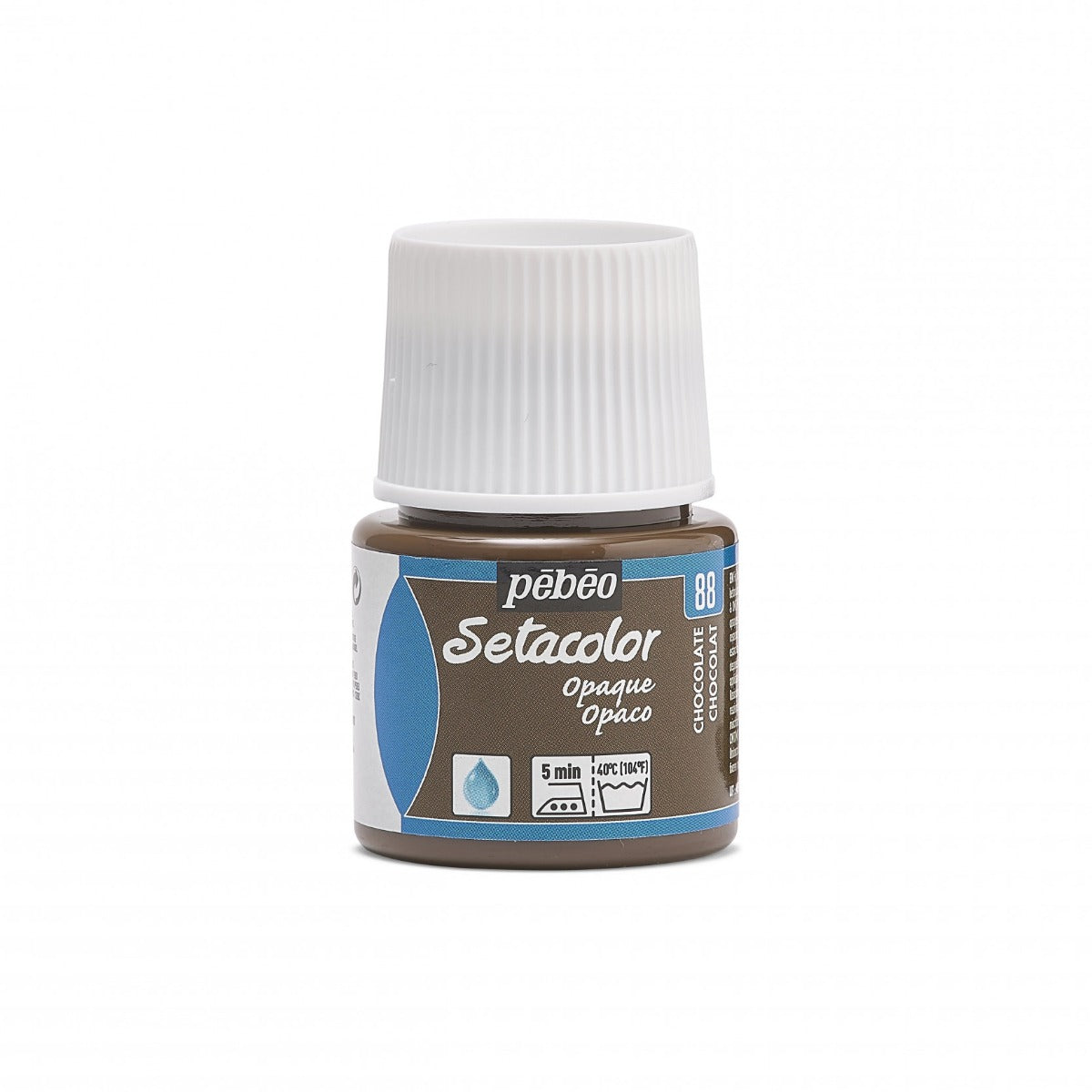 Pebeo Setacolor Opaque Textielverf 45 ml - 88 - Chocolade