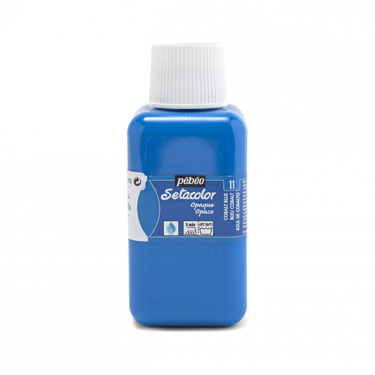 Pebeo Setacolor Opaque Textielverf 250 ml - 11 - Cobaltblauw