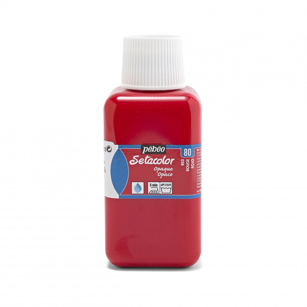 Pebeo Setacolor Opaque Textielverf 250 ml - 80 - Rood