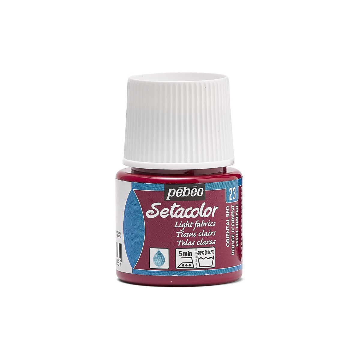 Pebeo Setacolor Light Fabric Textielverf 45 ml - 23 - Oosters Rood