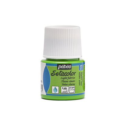 Pebeo Setacolor Light Fabric Textielverf 45 ml - 27 - Lichtgroen