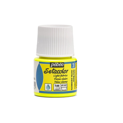 Pebeo Setacolor Light Fabric Textielverf 45 ml - 31 - Fluo Geel