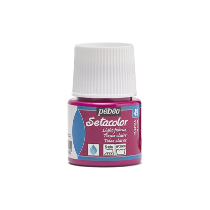 Pebeo Setacolor Light Fabric Textielverf 45 ml - 49 - Fuchsia