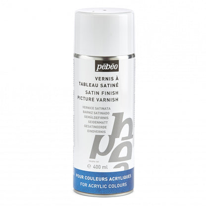 Pebeo Artist Acrylic Varnish Spray 400 ml - Satijn - 400 ml