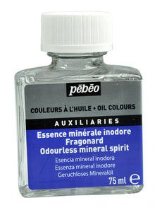 Pebeo Odorless Mineral Spirit 75 ml.