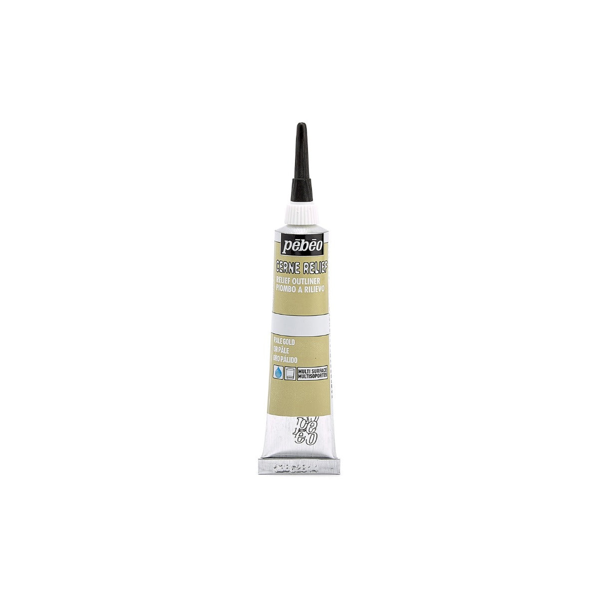 Pebeo Cerne Relief Omlijning 20 ml - Bleek Goud