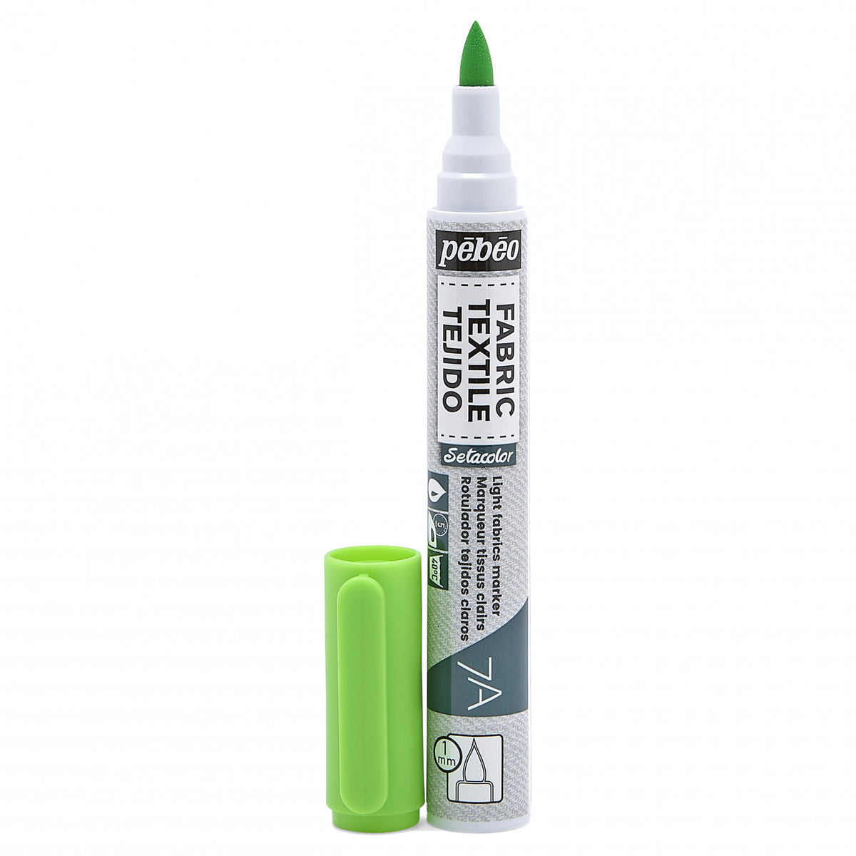 Pebeo Setacolor Light Fabric Marker 7A - 17 - Fluo Groen