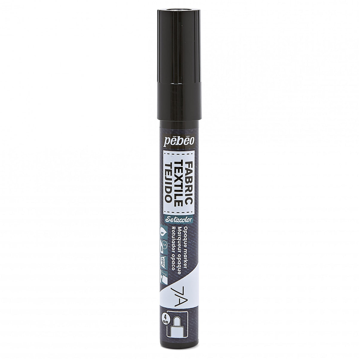 Pebeo Setacolor Opaque Marker 7A - Black