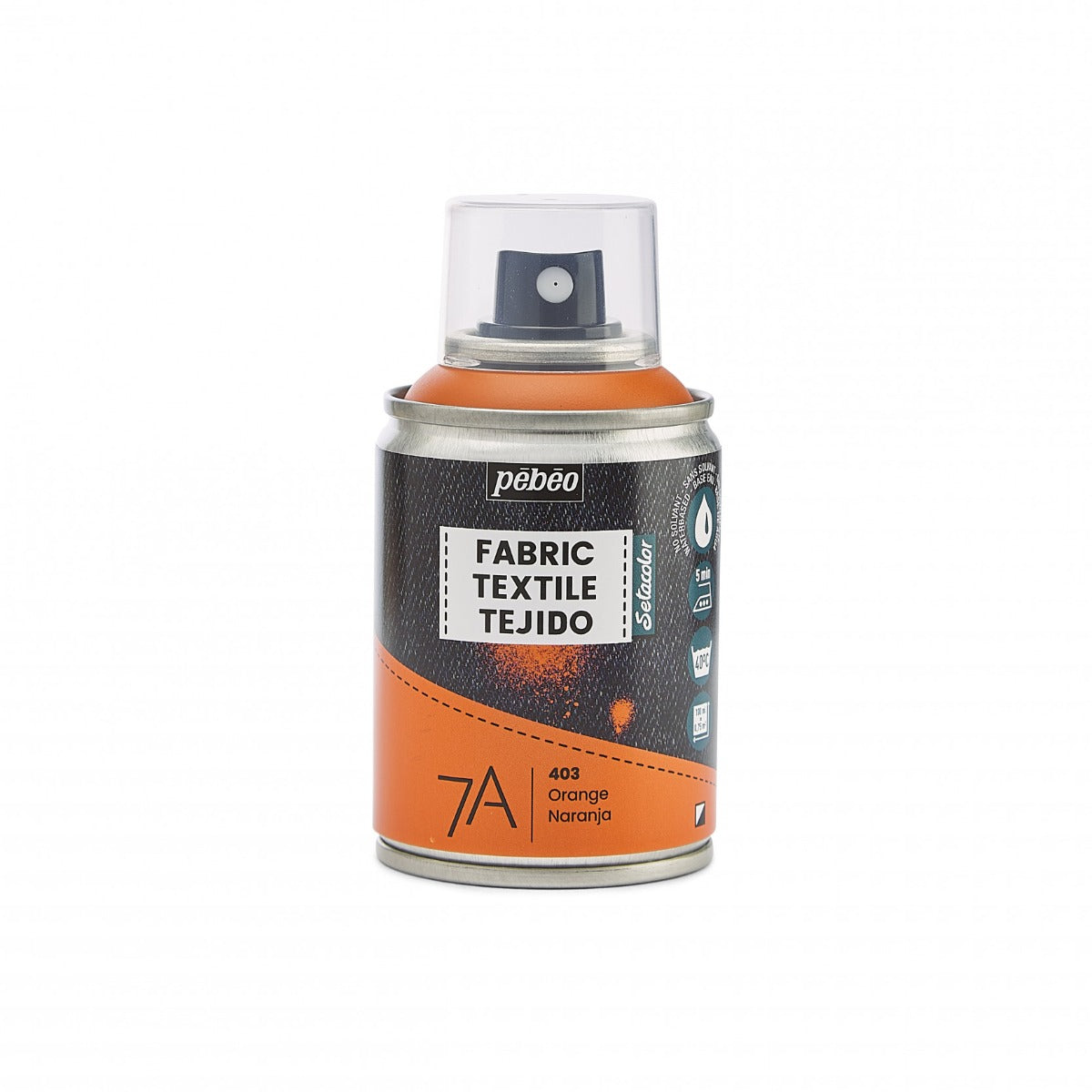 Pebeo 7A Textielspray 100 ml - Oranje