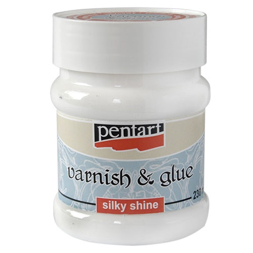 Pentart Decoupage Glue & Silky Varnish - 230 ml