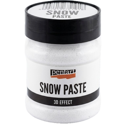 Pentart Snow Paste en Sneeuw-Pasta - Snow Paste - 230 ml