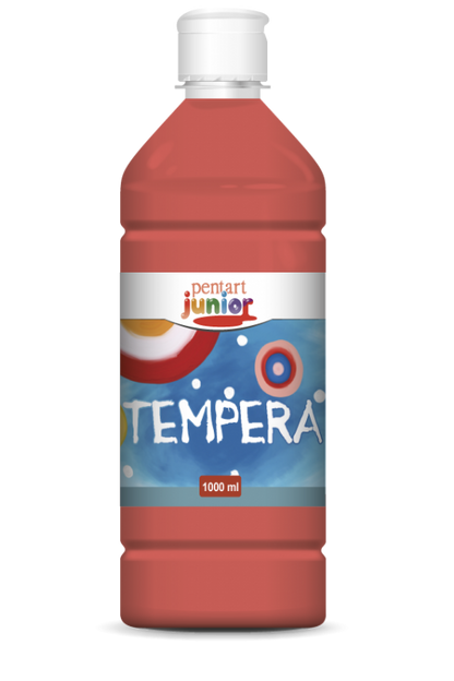 Pentart Tempera Verf 1000 ml - Red