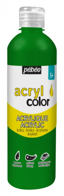 Pebeo Acrylcolor Vloeibare Acrylverf 500 ml - Dark Green