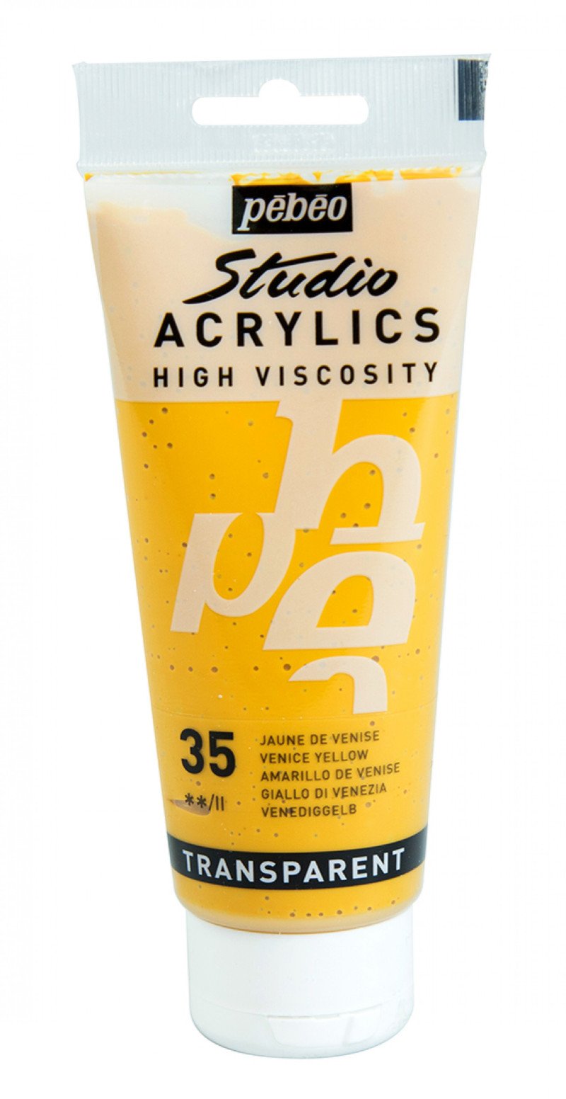 Pebeo Studio Acrylverf 100 ml - 35 - Venetiaans geel
