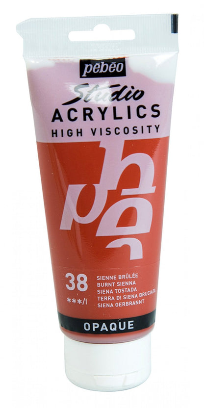 Pebeo Studio Acrylverf 100 ml - 38 - Sienna gebrand