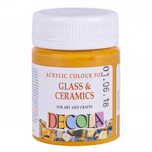 Decola Glass & Ceramics Acrylverf 50 ml - Ochre Light