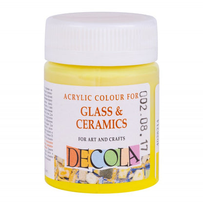 Decola Glass & Ceramics Acrylverf 50 ml - Lemon