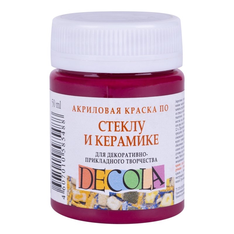 Decola Glass & Ceramics Acrylverf 50 ml - Red