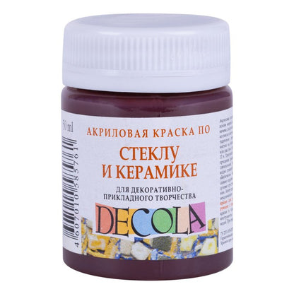Decola Glass & Ceramics Acrylverf 50 ml - Brown
