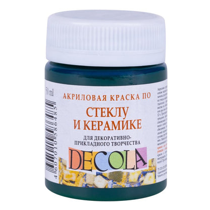 Decola Glass & Ceramics Acrylverf 50 ml - Green Deep