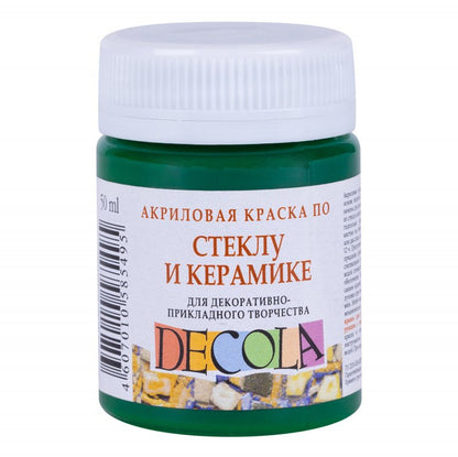 Decola Glass & Ceramics Acrylverf 50 ml - Green Medium