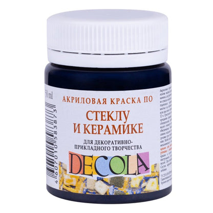 Decola Glass & Ceramics Acrylverf 50 ml - Black