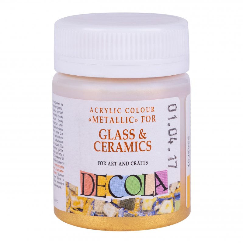 Decola Glass & Ceramics Acrylverf 50 ml - Gold