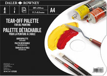 Daler-Rowney Scheurpalet - Olieverf A4 - 50 vel