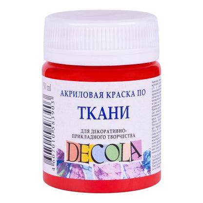 Decola Textile Paint 50 ml - Red