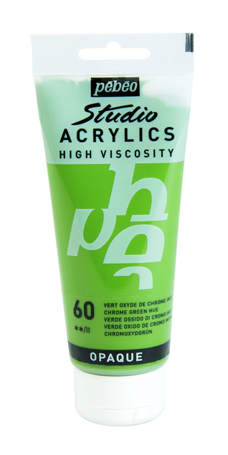Pebeo Studio Acrylverf 100 ml - 60 - Chroomoxydegroen imit