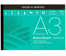 Daler-Rowney Bristol Board Pad - A3 - 20 vel