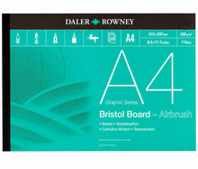 Daler-Rowney Bristol Board Pad - A4 - 20 vel
