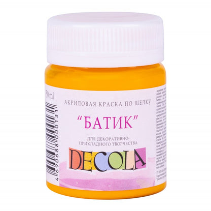 Decola Silk Paint 50 ml - Yellow Deep