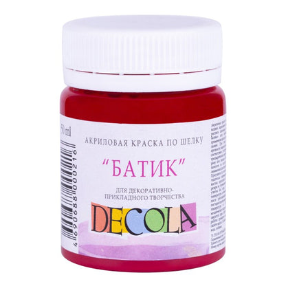 Decola Silk Paint 50 ml - Carmine