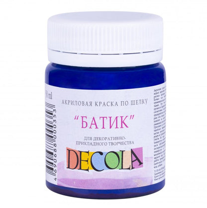Decola Silk Paint 50 ml - Blue Deep
