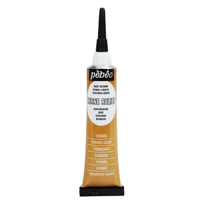 Pebeo Cerne Relief Omlijning 20 ml - Scharlakenrood
