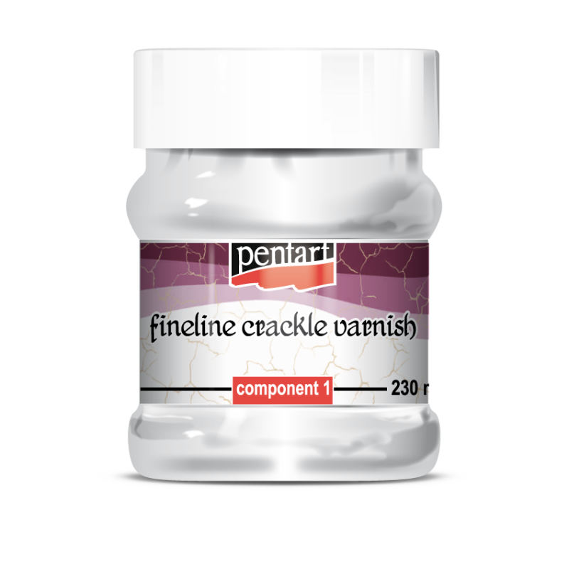 Pentart Fineline 2-Componenten Craquelé Vernis