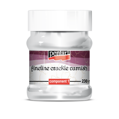Pentart Fineline 2-Componenten Craquelé Vernis