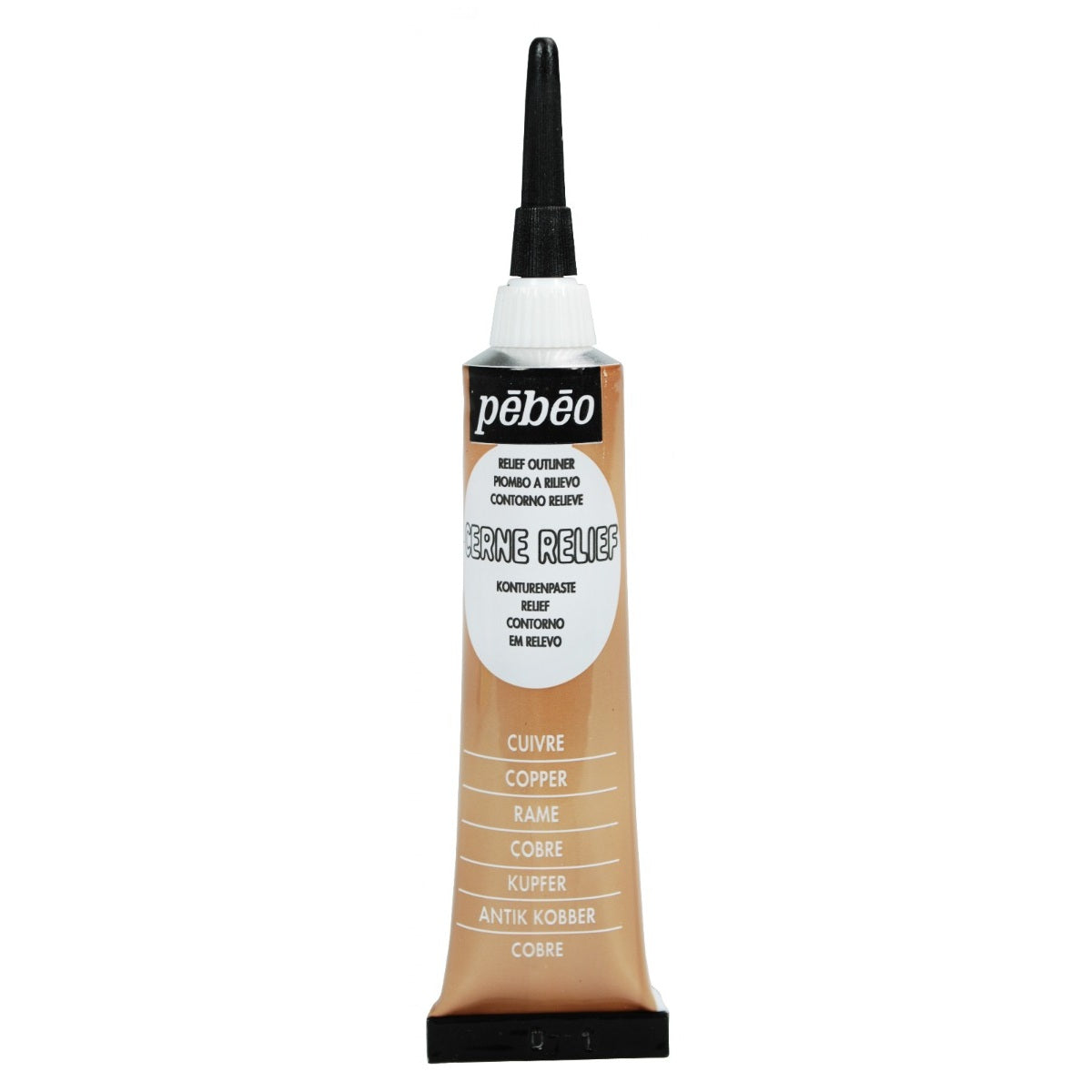 Pebeo Cerne Relief Omlijning 20 ml - Koper
