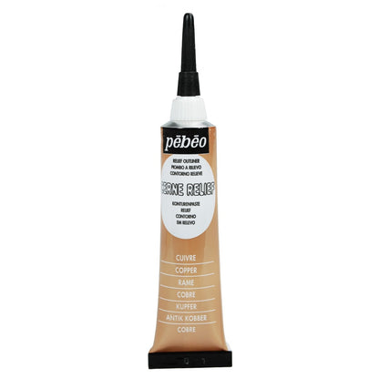 Pebeo Cerne Relief Omlijning 20 ml - Koper