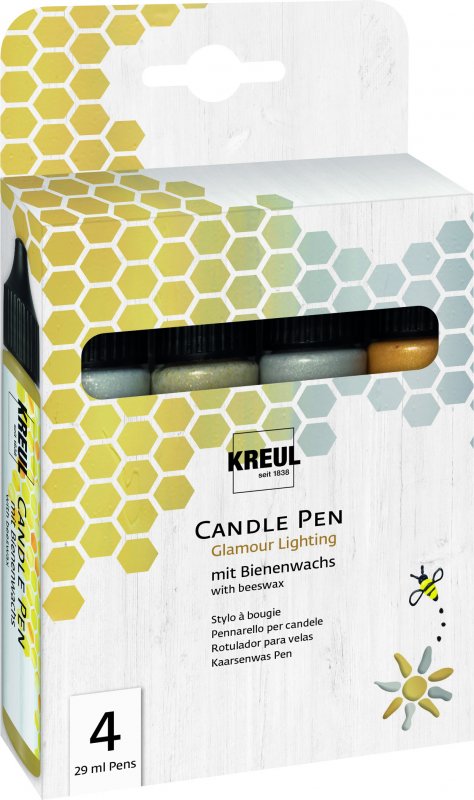 Kreul Kaarsenwas Pens Sets