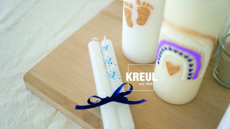 Kreul Kaarsenwas Pens Sets