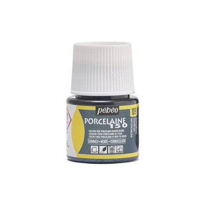 Pebeo Porcelaine 150 Moire Porseleinverf 45 ml - 109 - Petroleum Moir Roze Moiré
