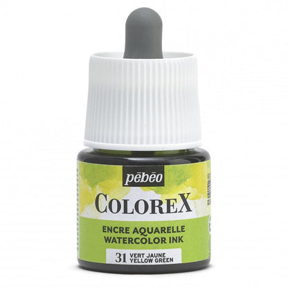 Pebeo Colorex Aquarelinkt 45 ml - 31 - Geel Groen