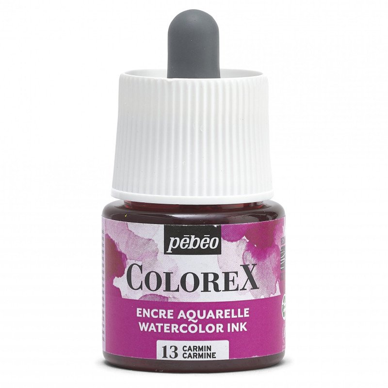 Pebeo Colorex Aquarelinkt 45 ml - 13 - Karmijn