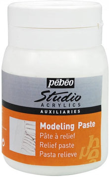 Pebeo Acrylic Modeling Paste - Studio Acrylics - 500 ml