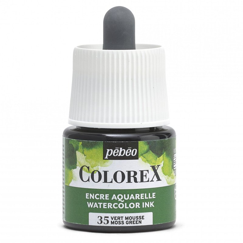 Pebeo Colorex Aquarelinkt 45 ml - 35 - Mosgroen