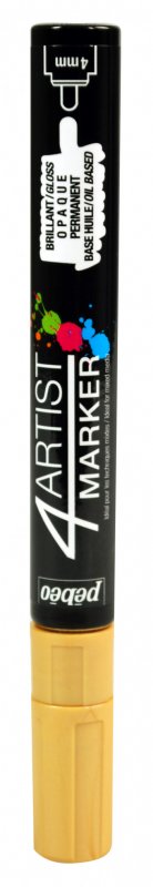 Pebeo 4Artist Oil Marker 4 mm - Goud