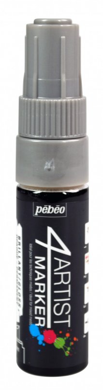 Pebeo 4Artist Oil Marker 8 mm - Zilver