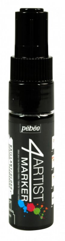Pebeo 4Artist Oil Marker 15 mm - Zwart